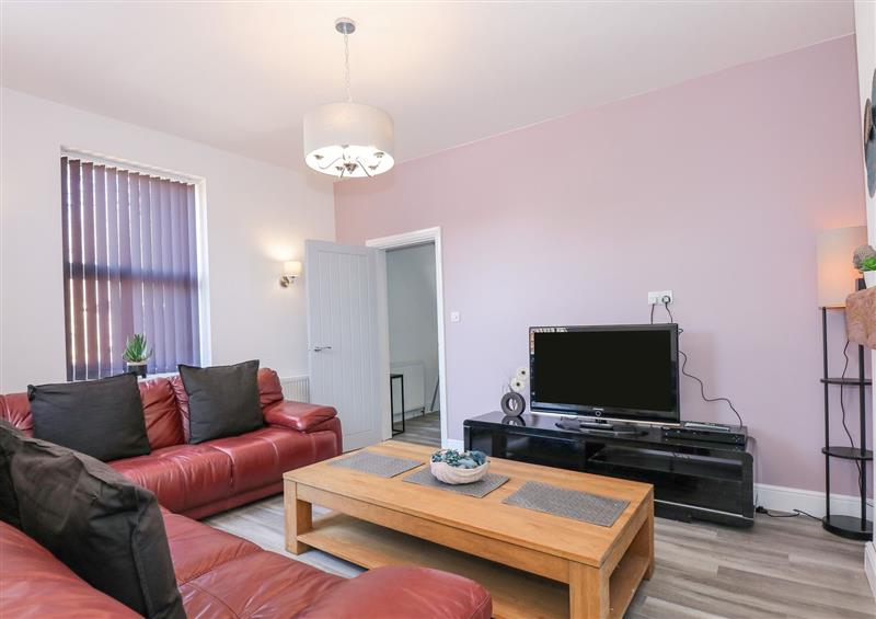 Relax in the living area at The Beach House, Mablethorpe