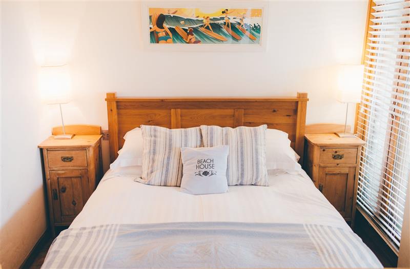 Double bedroom at The Beach House, Newquay, Cornwall