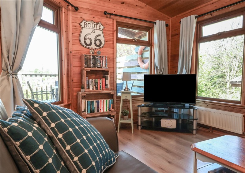 Enjoy the living room at The Beach House, Watermouth near Combe Martin