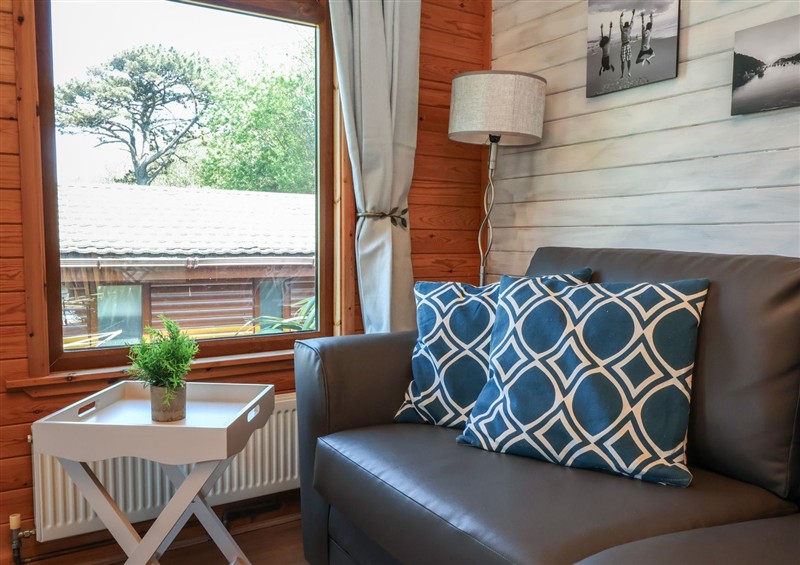 Relax in the living area at The Beach House, Watermouth near Combe Martin