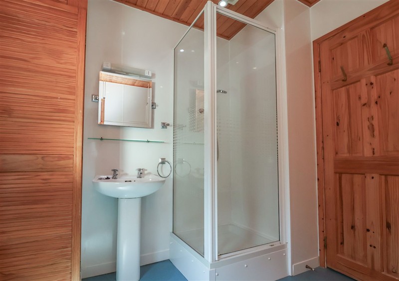 The bathroom at The Beach House, Watermouth near Combe Martin