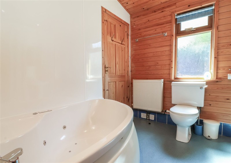 This is the bathroom at The Beach House, Watermouth near Combe Martin