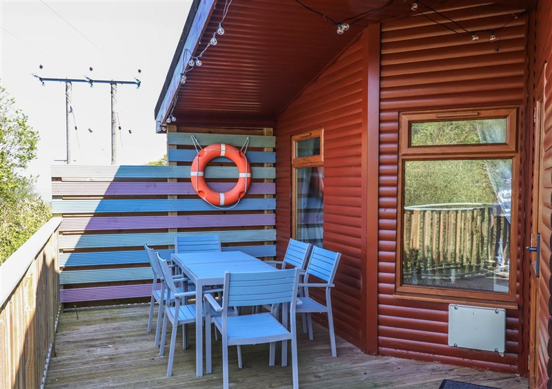 This is the setting of The Beach House at The Beach House, Watermouth near Combe Martin