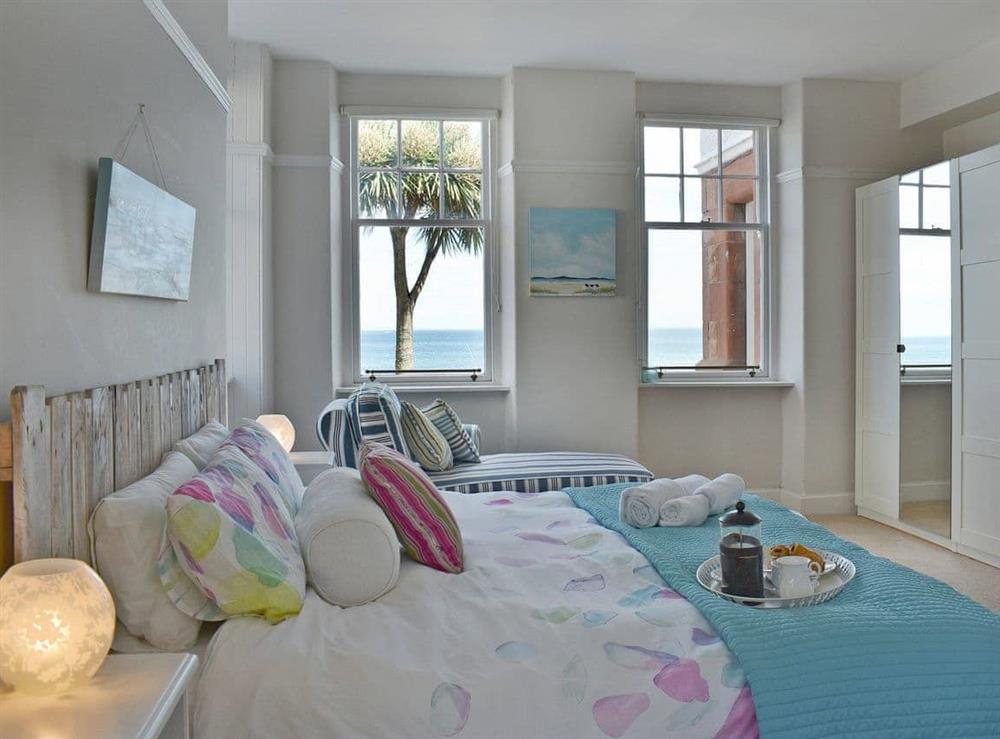Double bedroom at The Beach House in Whiting Bay, Isle Of Arran
