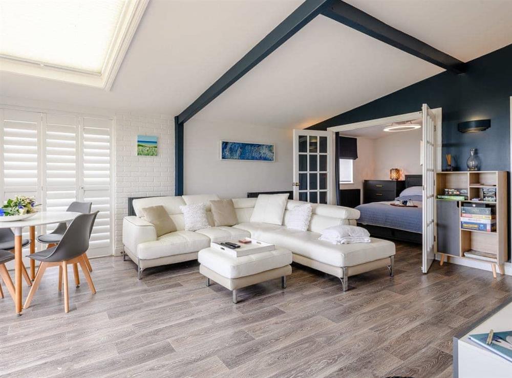 Open plan living space at The Beach House in Winterton on Sea, Norfolk