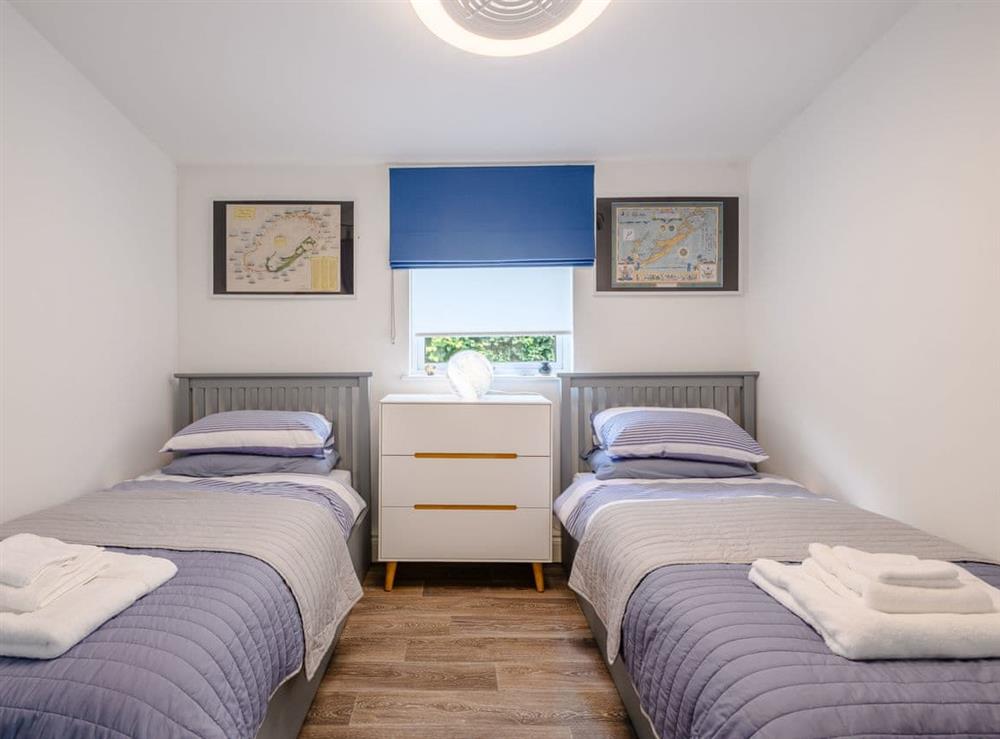Twin bedroom at The Beach House in Winterton on Sea, Norfolk