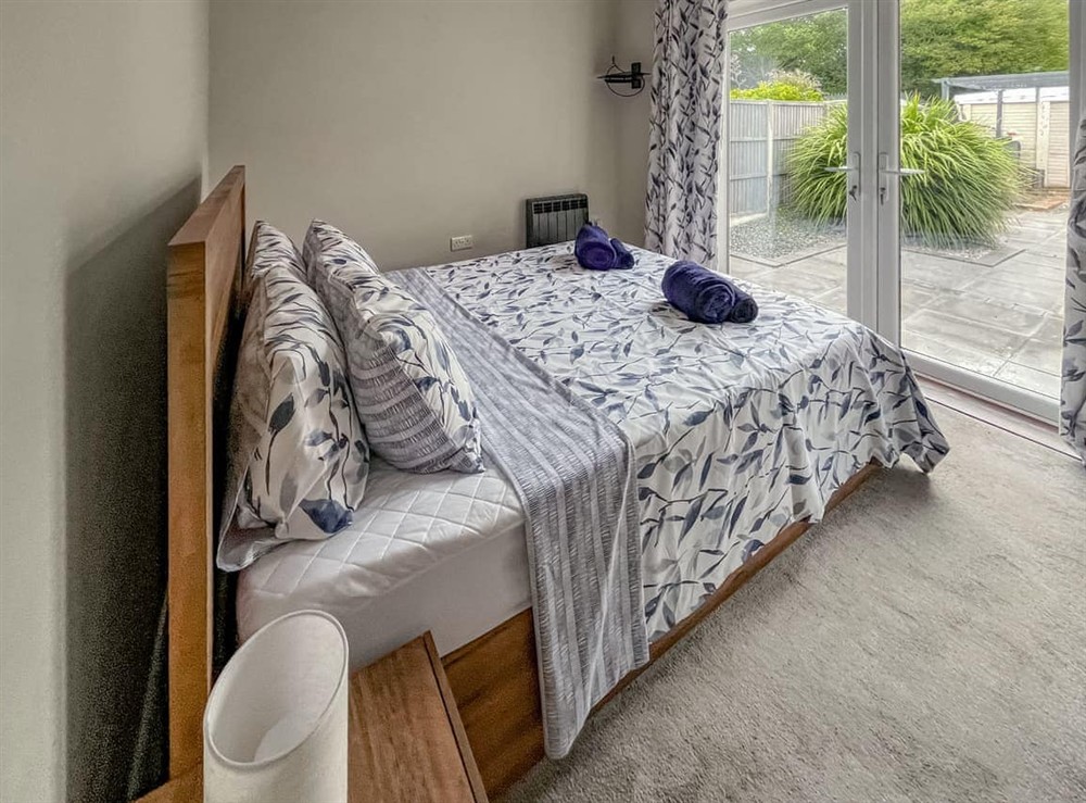 Double bedroom at The Beach Retreat in Skegness, Lincolnshire