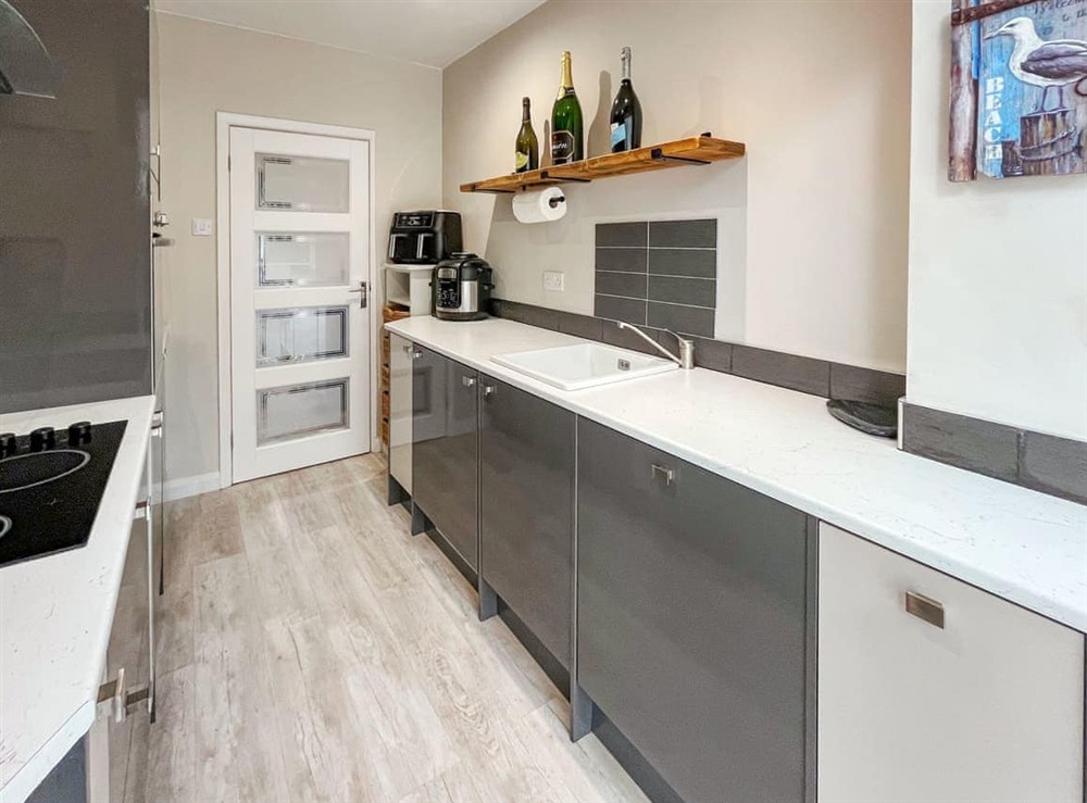 Kitchen at The Beach Retreat in Skegness, Lincolnshire