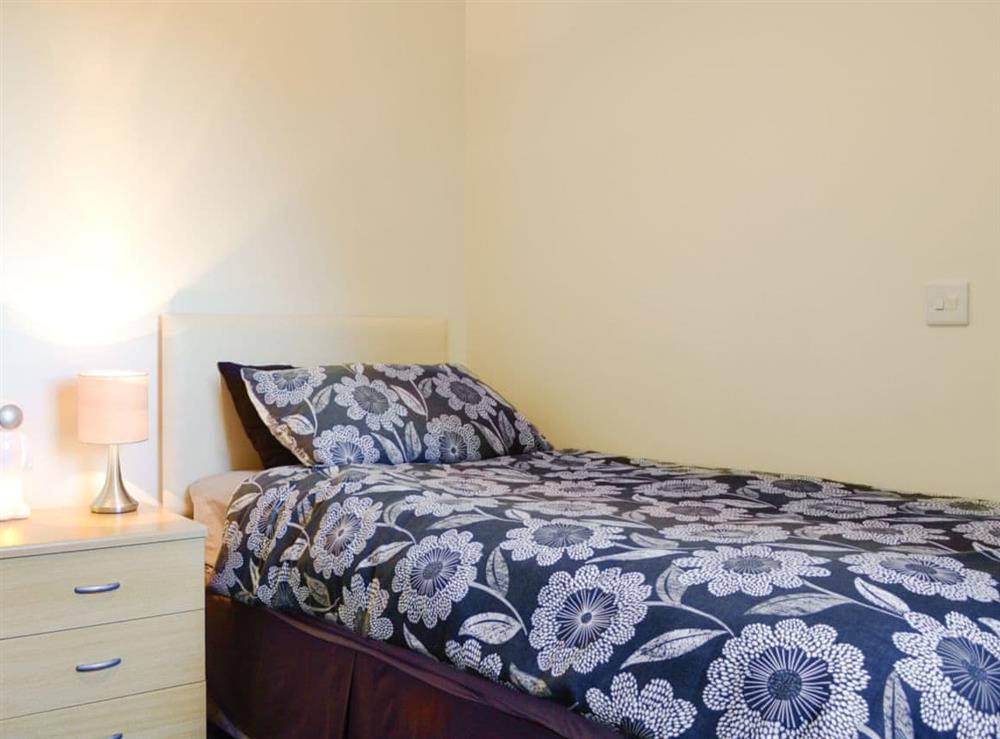 Comfortable single bedroom at The Beachcomber in Cairnbulg, near Fraserburgh, Aberdeenshire