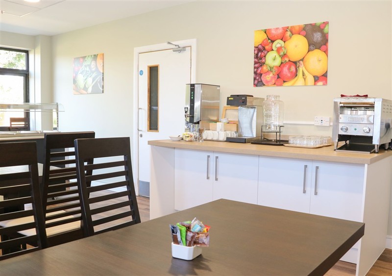 The kitchen at The Beacon at Marine Court, Littlehampton
