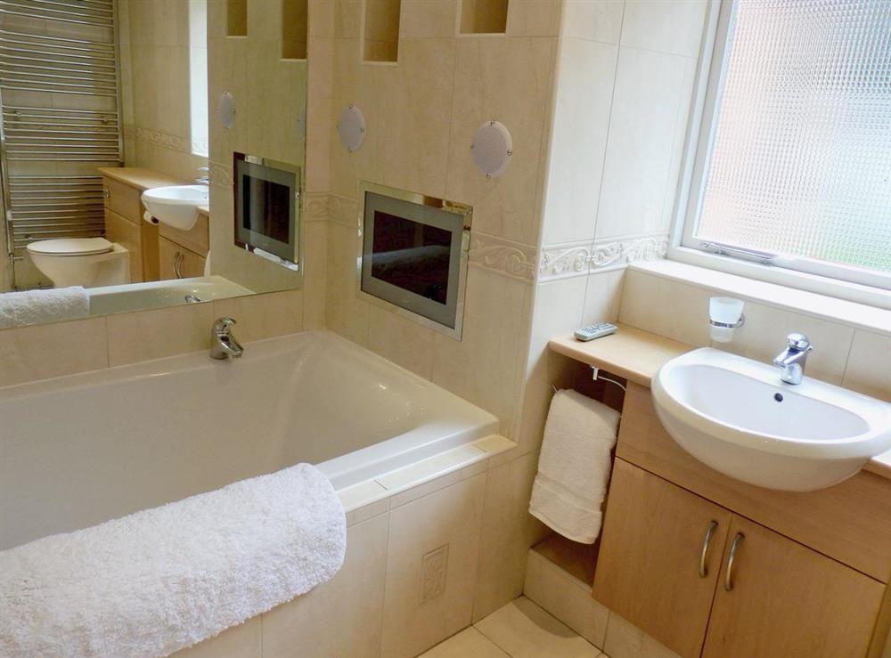 Bathroom at The Beech House in Corton, near Lowestoft, Suffolk