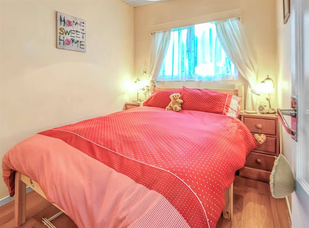 Double bedroom at The Bees Knees in Mundesley, Norfolk