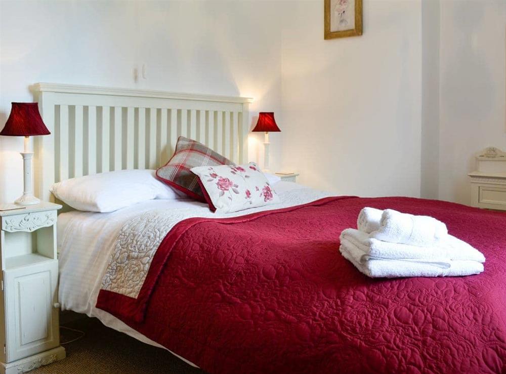 Welcoming double bedroom at The Bellringers Cottage in Llandegla, near Wrexham, Denbighshire