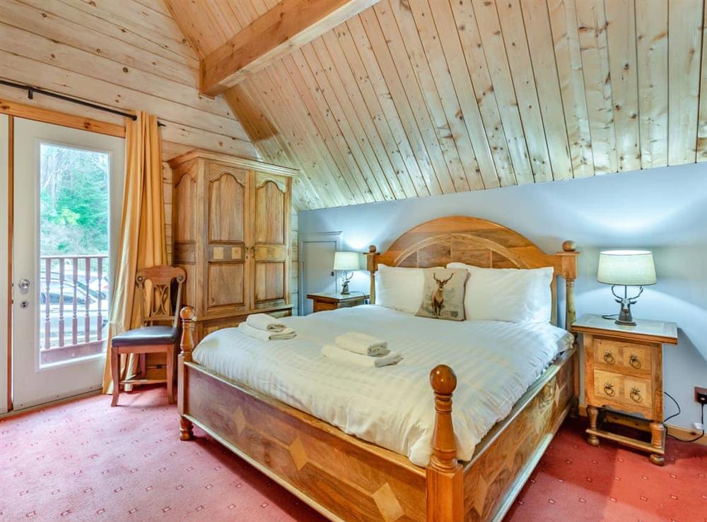 Double bedroom at The Ben on Loch Ness in Foyers, near Inverness, Inverness-Shire