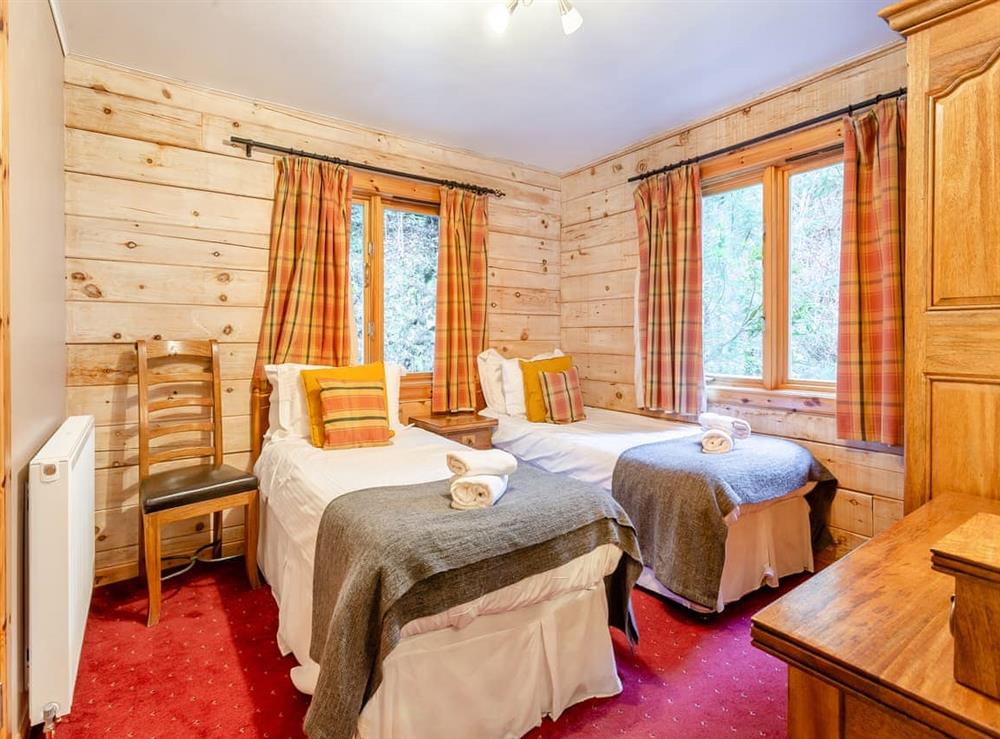 Twin bedroom at The Ben on Loch Ness in Foyers, near Inverness, Inverness-Shire