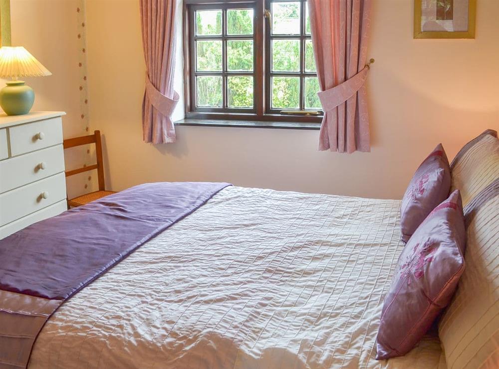 Comfortable double bedroom at The Berry in Marldon, near Paignton, Devon
