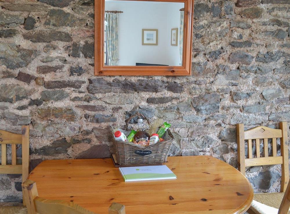 Convenient dining area at The Berry in Marldon, near Paignton, Devon