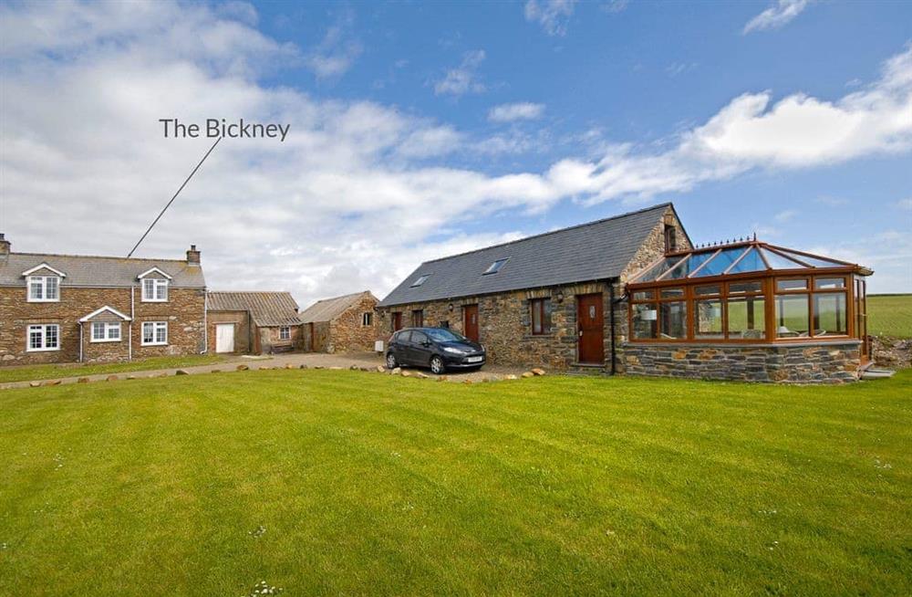 The setting at The Bickney in Near Porthgain, Pembrokeshire, Dyfed
