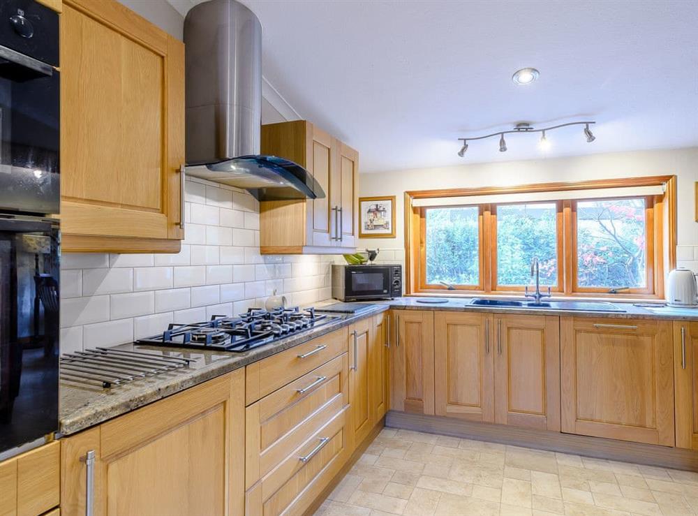Kitchen at The Bield in Aberfoyle, Stirlingshire