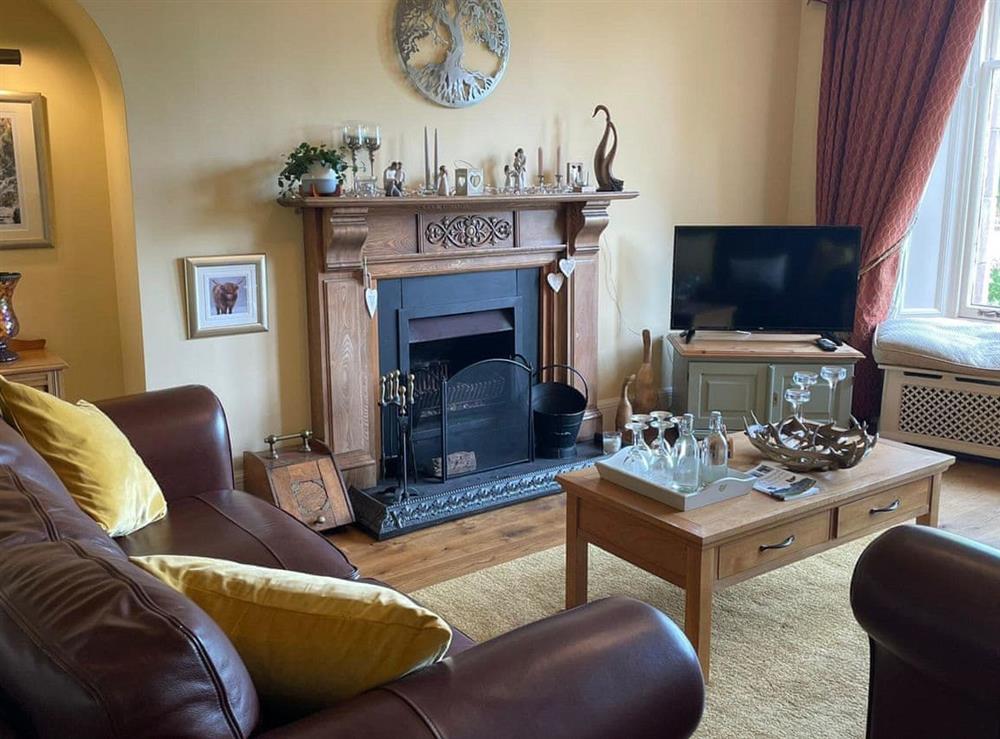 Living room at The Bield in Aberfoyle, Stirlingshire