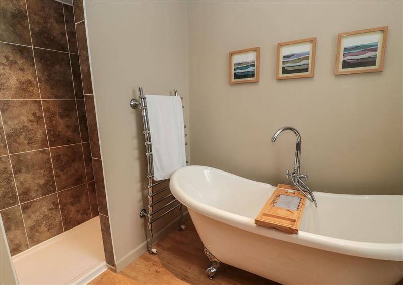 This is the bathroom at The Bield, Eyemouth