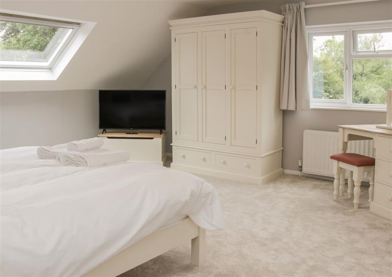 A bedroom in The Big Dingle at The Big Dingle, Leebotwood near Church Stretton