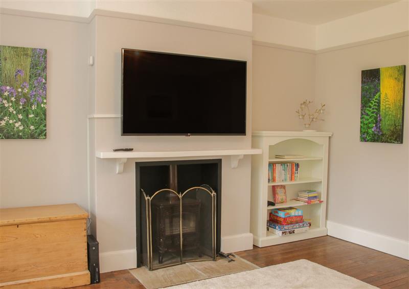 Enjoy the living room at The Big Dingle, Leebotwood near Church Stretton