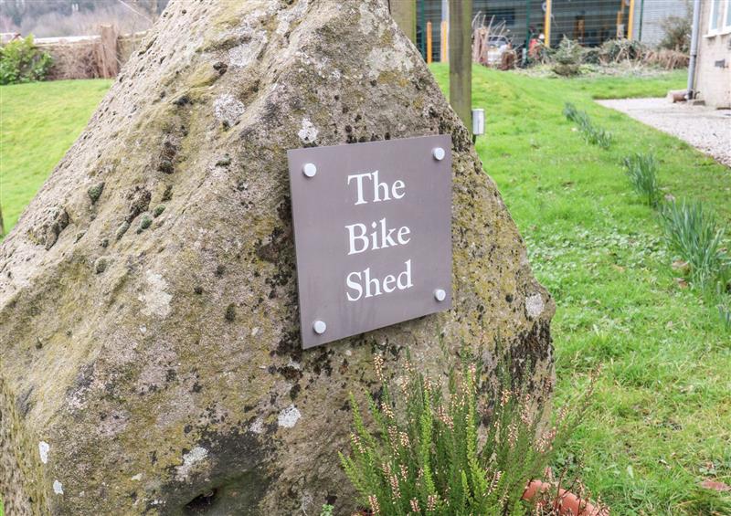 The garden in The Bike Shed at The Bike Shed, New Mills