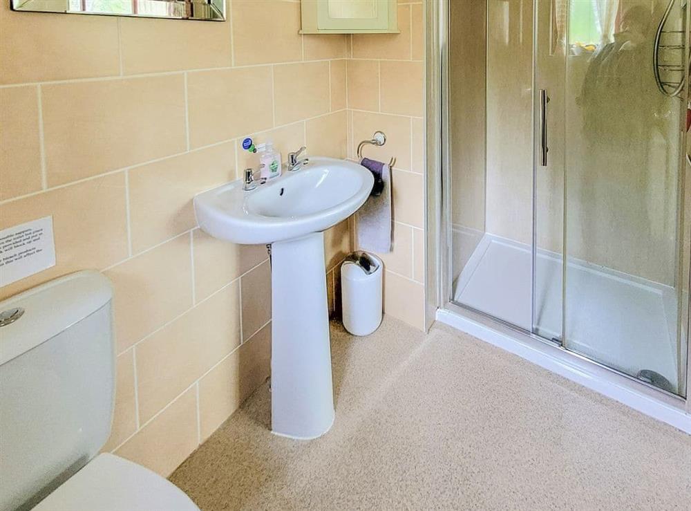 En-suite at The Birches in Ardclach, near Nairn, Morayshire