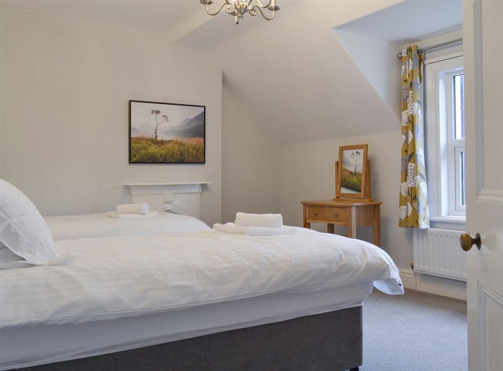 Second floor twin bedroom at The Birches in Keswick, Cumbria