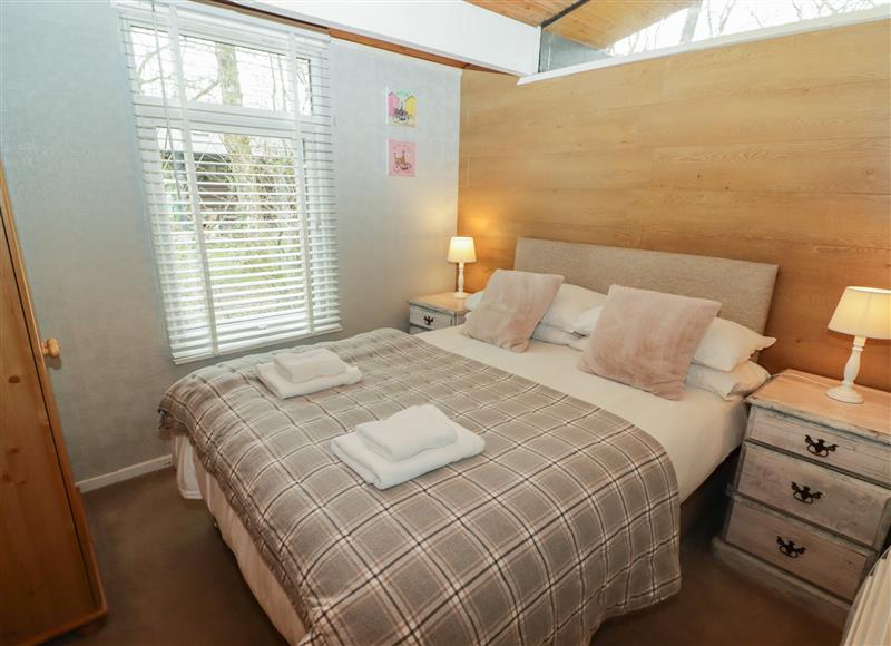 One of the bedrooms at The Bird House, Cenarth