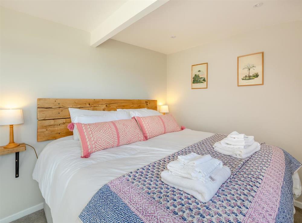 Double bedroom at The Bit On The Side in Westonzoyland, near Bridgwater, Somerset