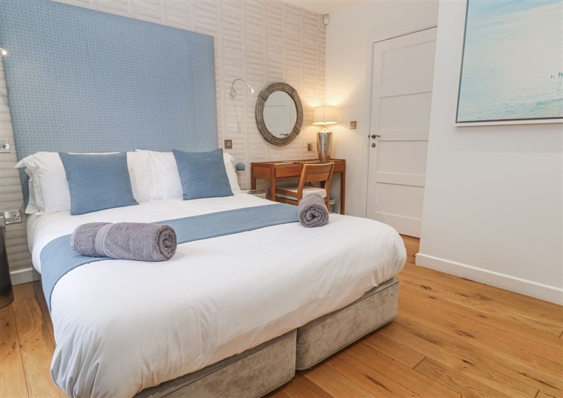 Bedroom at The Black Barnacle, Portreath