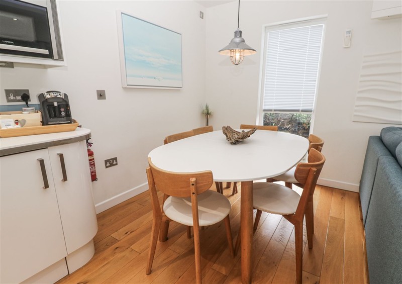 Dining room at The Black Barnacle, Portreath