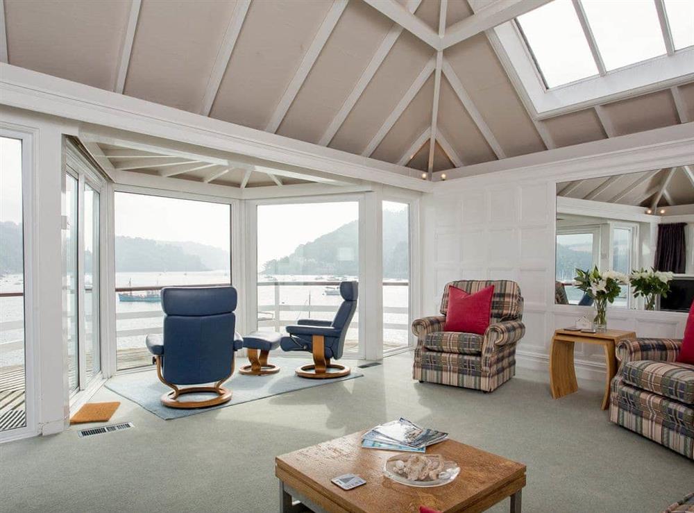 Living room (photo 2) at The Boat House in Dartmouth, South Devon., Great Britain