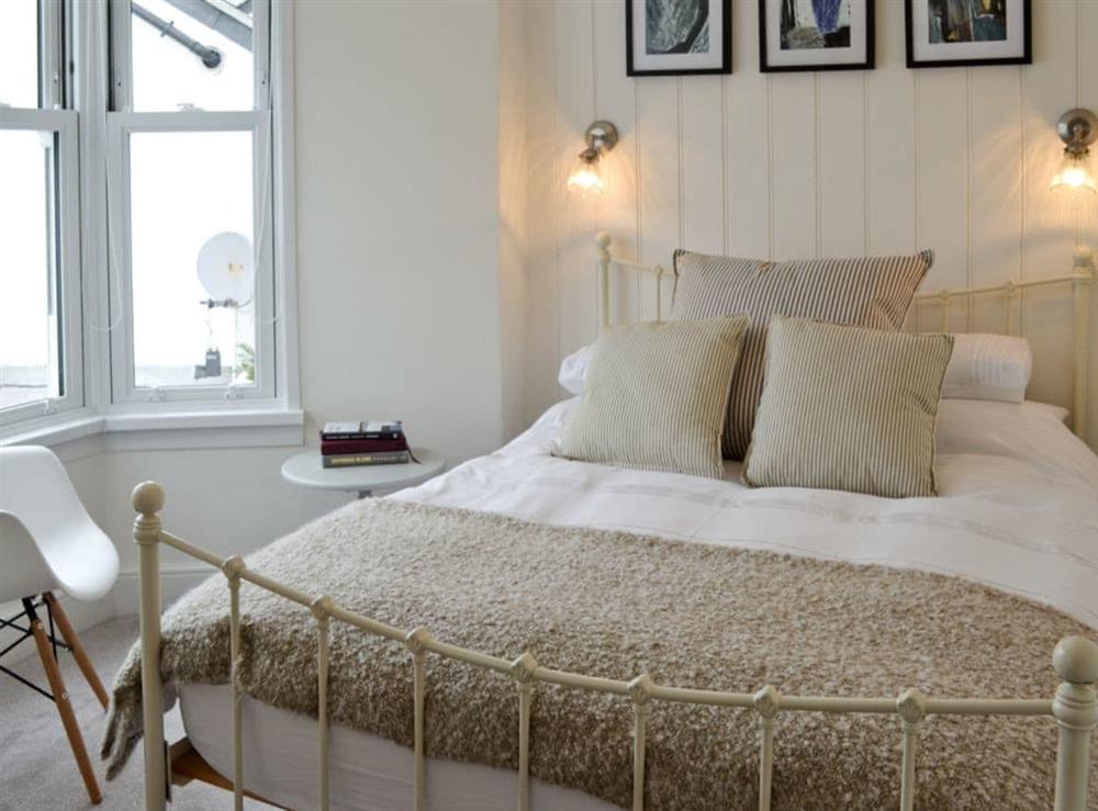 Double bedroom at The Boat Watch in Mousehole, near Penzance, Cornwall
