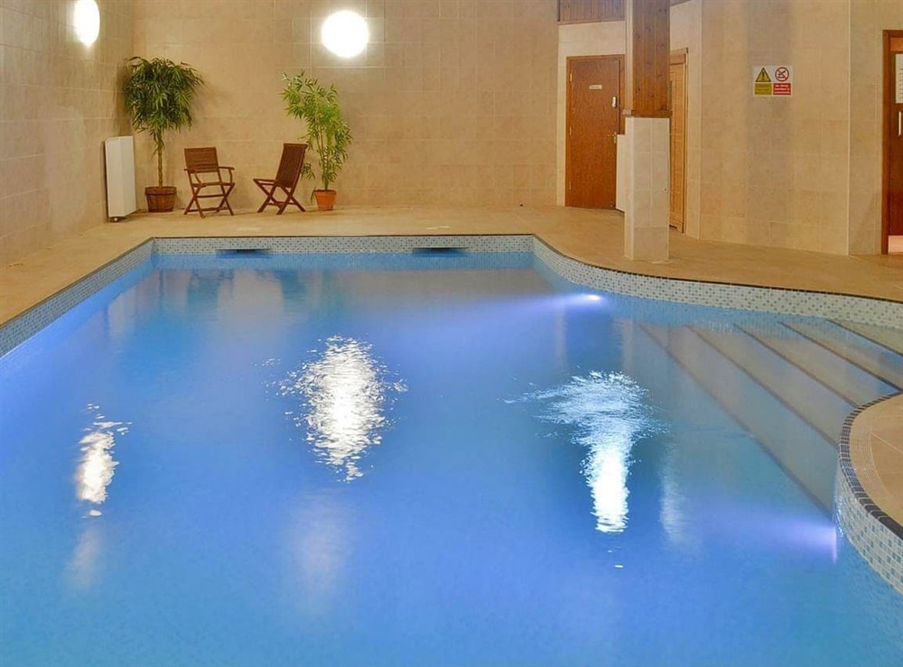 Swimming pool at The Boathouse Loft Little Dunley in Bovey Tracey, Devon