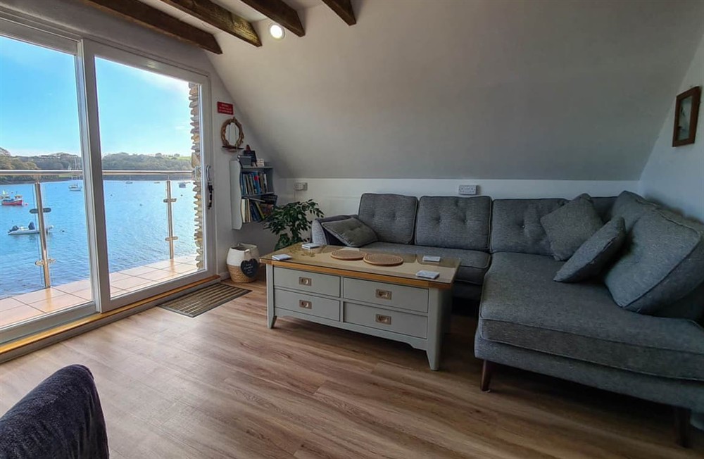 Living area (photo 3) at The Boathouse in St Mawes, Cornwall