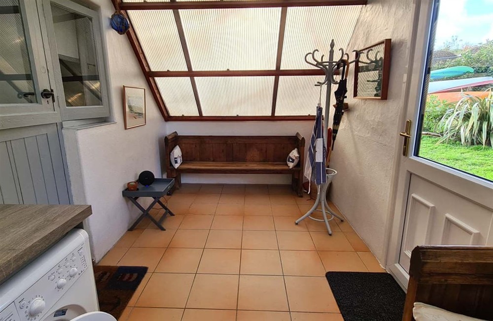 Utility room at The Boathouse in St Mawes, Cornwall