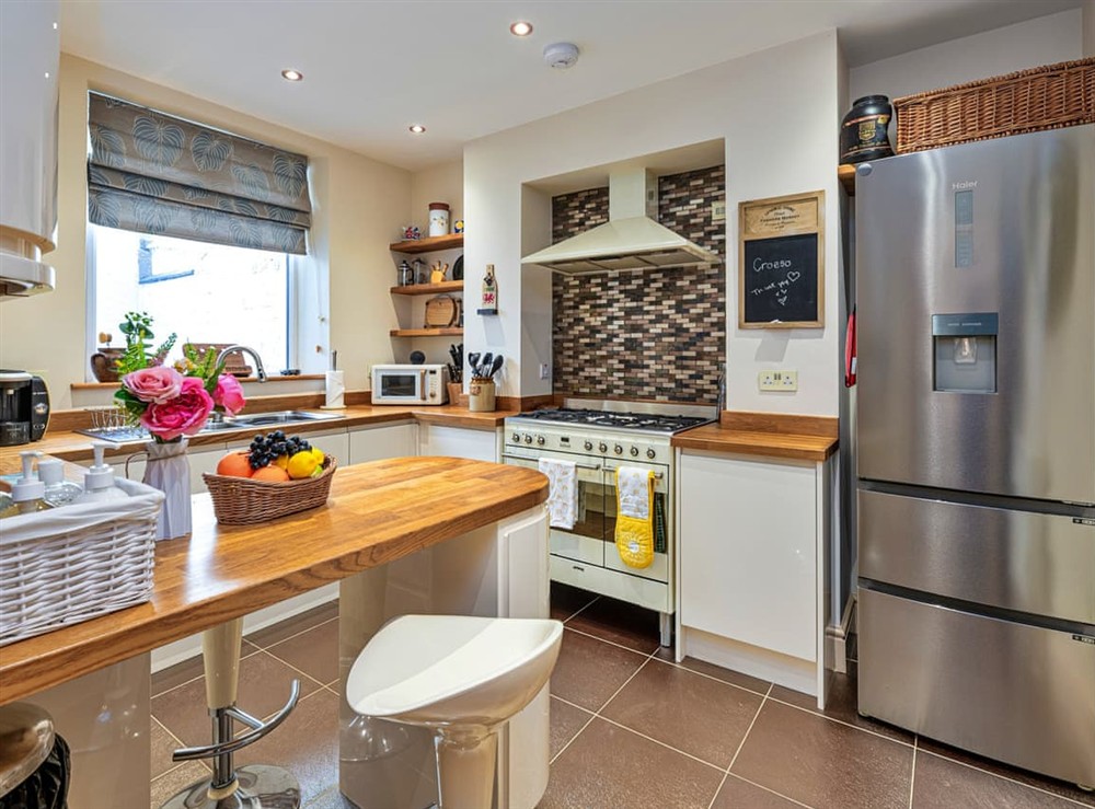Kitchen at The Boatman’s Rest in Caernarfon, Gwynedd
