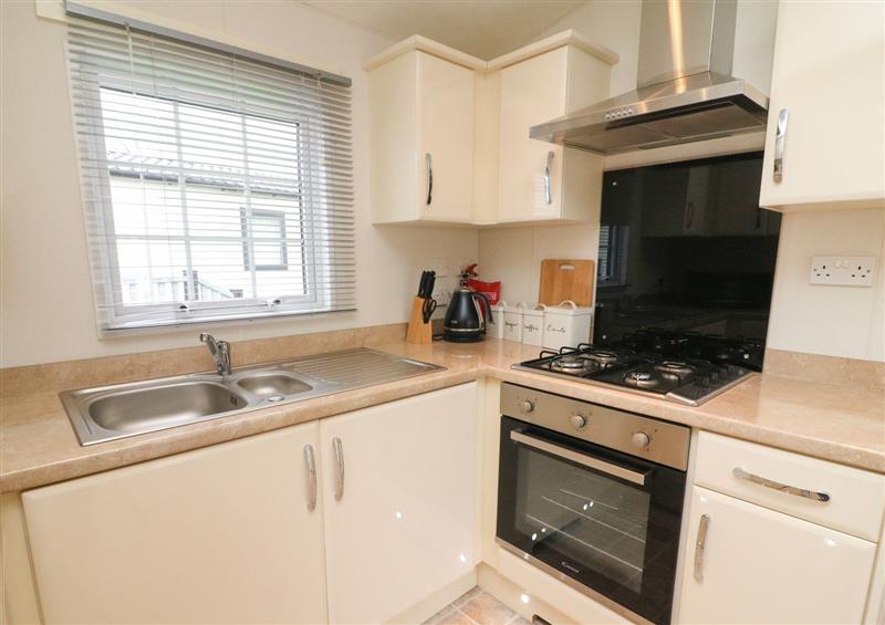The kitchen at The Bobbin, Number 11, South Lakeland Leisure Village near Carnforth