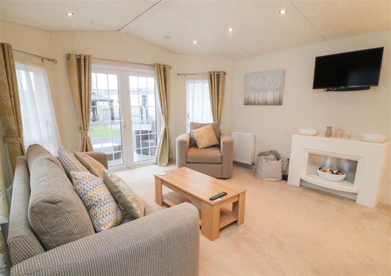 The living room at The Bobbin, Number 11, South Lakeland Leisure Village near Carnforth