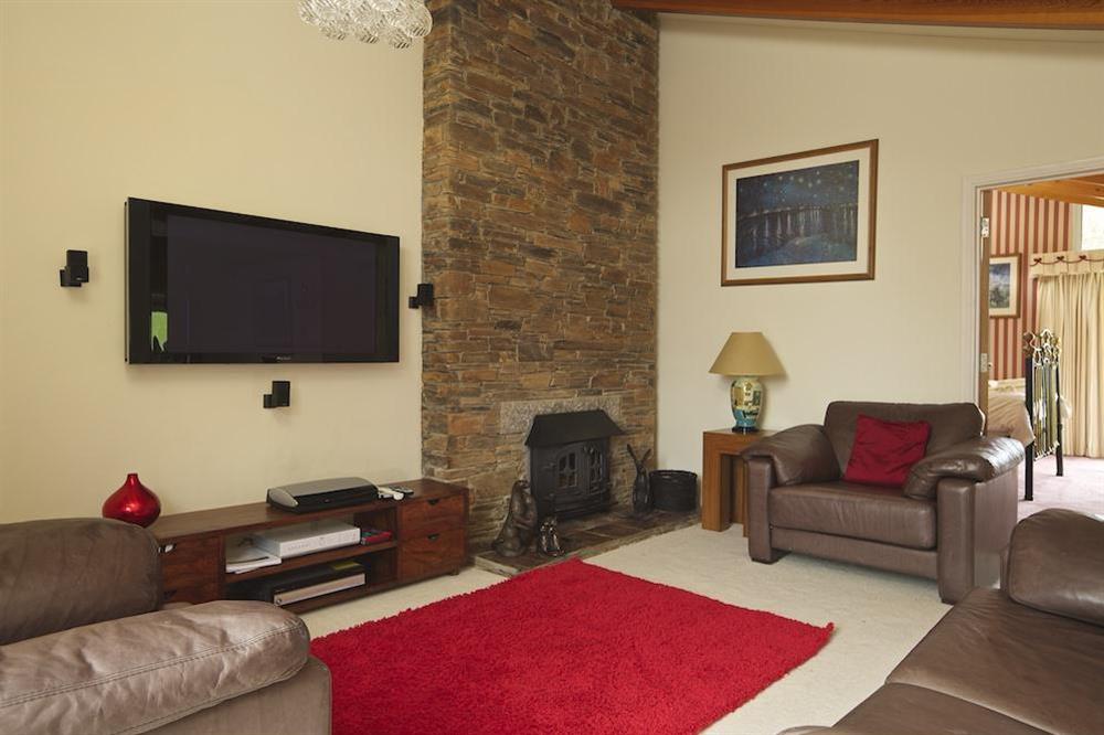 Cosy lounge with TV, DVD and wood-burning stove (photo 2) at The Bolt Hole in Hope Cove, Nr Kingsbridge