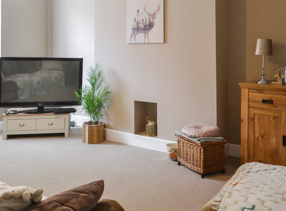 Living area at The Bolt Hole in Wooler, Northumberland