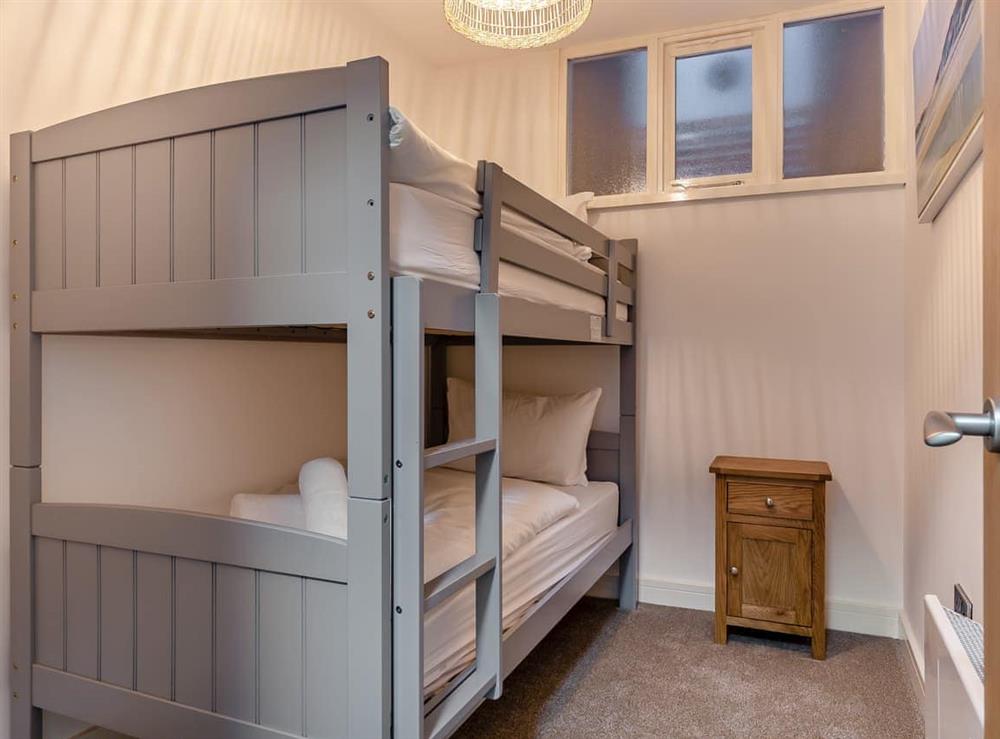 Bunk bedroom at The Bolthole in Dartmouth, Devon