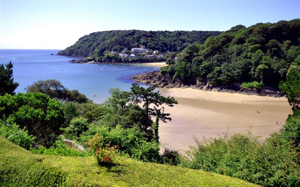Nearby North Sands beach at The Bolthole in Salcombe