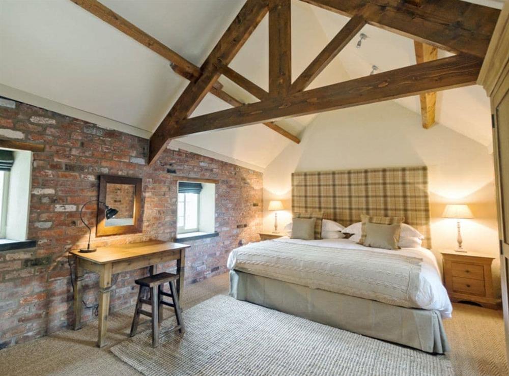 Double bedroom at The Bolthole in Tibthorpe, near Driffield, North Humberside