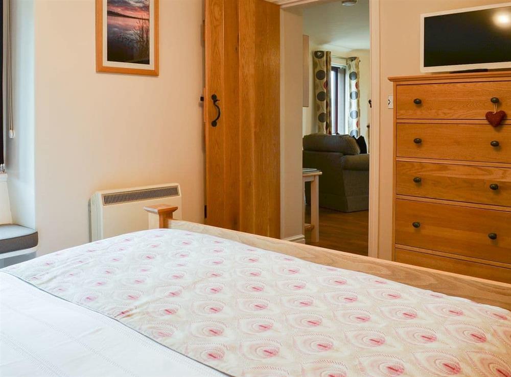 Delightful cosy souble bedroom at The Bothy in Bradworthy, near Bude, Devon