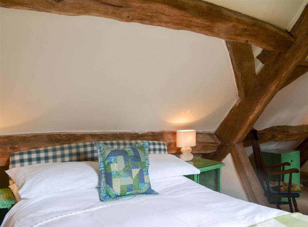 Double bedroom at The Bothy in Bucknell, Shropshire