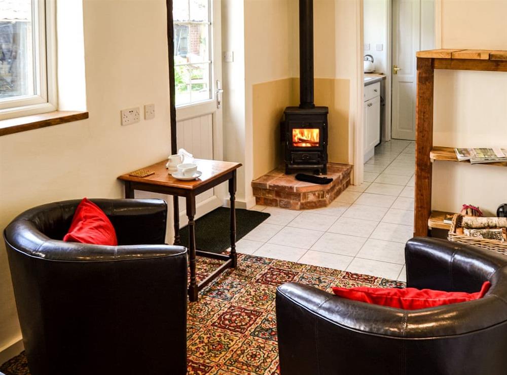 Living area at The Bothy in Great Hockham, near Thetford, Norfolk
